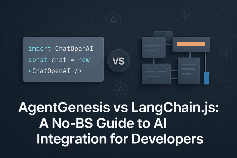 ChatOpenAI: AgentGenesis vs LangChain.js